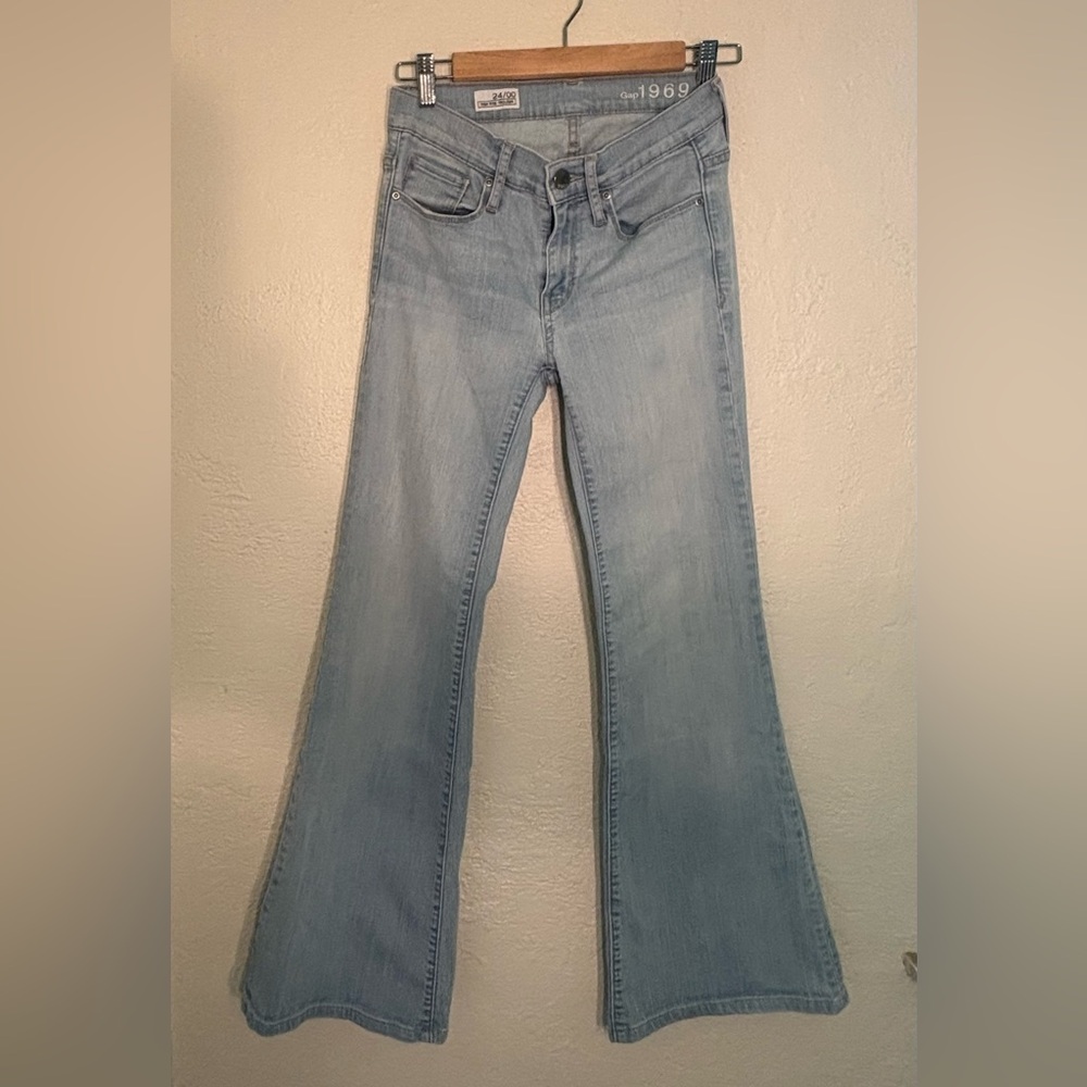Gap 1969 Light Blue Flare Jeans